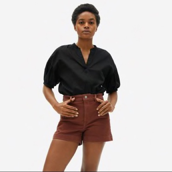 Everlane The Cotton Twill Shorts 